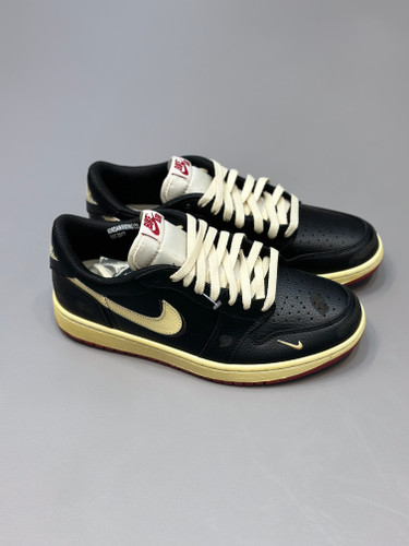 کتونی جردن 1 نایجل سیلوستر مشکی کرم | Air Jordan 1 Nigel Sylveste